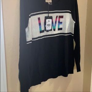 Chaser Love sweater